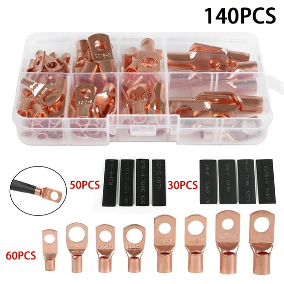 2-Pack Forney 60101 Copper Cable Lugs Number 4/0 Cable with 1/2-Inch Stud Size 2-Pack Forney 60101 Copper Cable Lugs Number 4/0 Cable with 1/2-Inch Stud Size